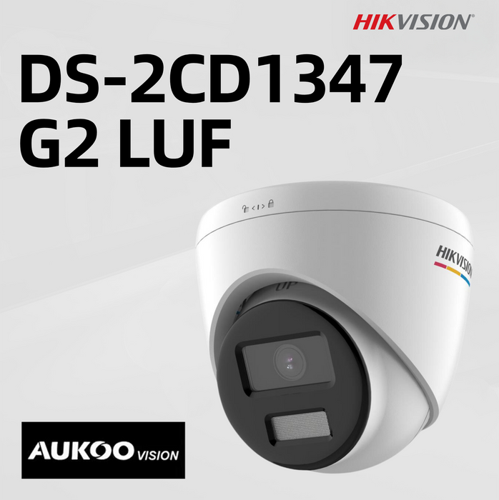 4 MP ColorVu Turret ColorVu Kit DS-2CD1347G2-LUF