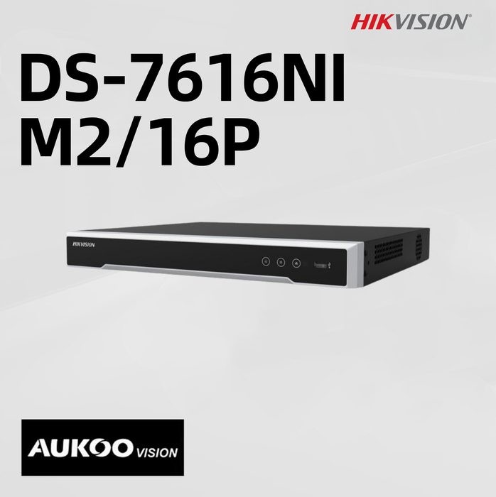 16CH 1U 16 PoE 8K NVR DS-7616NI-M2/16P