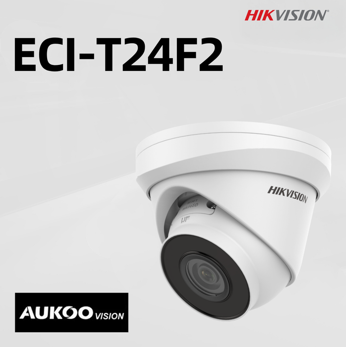 4 MP Outdoor WDR Fixed Turret Network Camera Kit ECI-T24F2