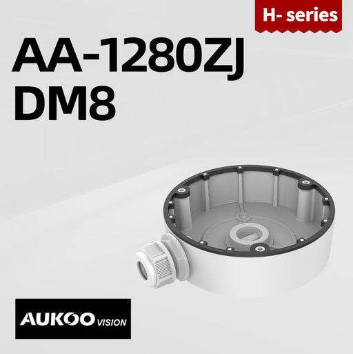 Junction Box for Turret Camera 1280ZJ-DM8 - Aukoo Vision