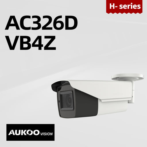 5MP Varifocal Bullet TVI Camera AC326D-VB4Z - Aukoo Vision