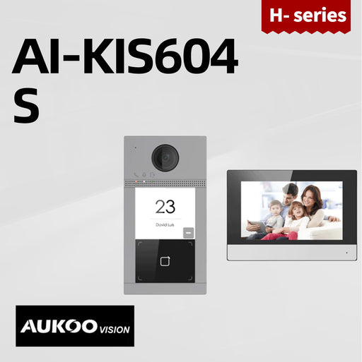 Video Intercom IP Villa Door Station Bundle DS-KIS604-S - Aukoo Vision