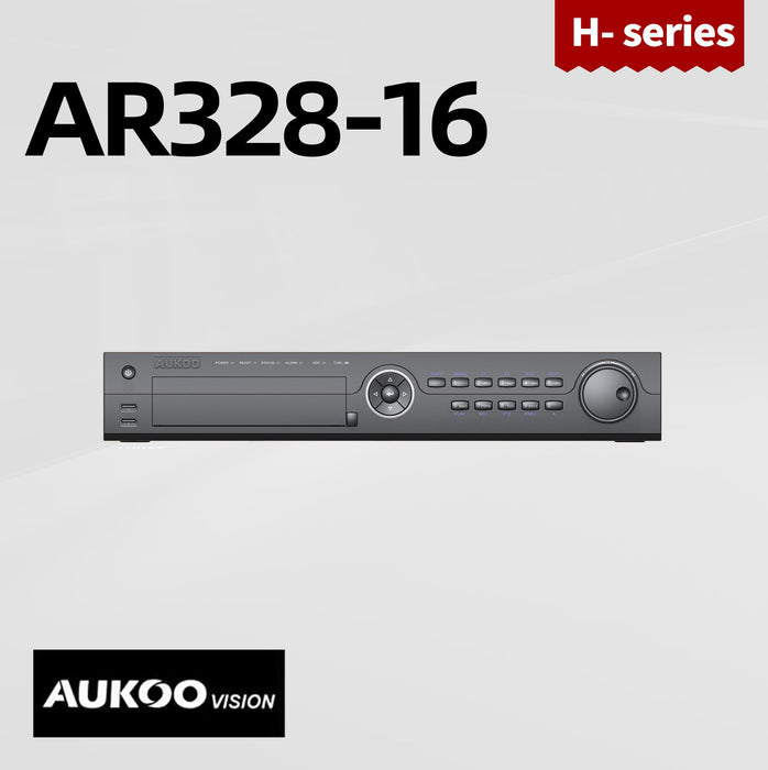 16 Channel DVR for 8MP 4K TVI Camera AR328-16 - Aukoo Vision