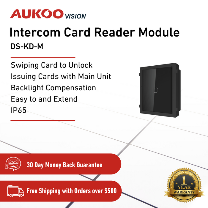 Video Intercom Card Reader Module DS-KD-M - Aukoo Vision
