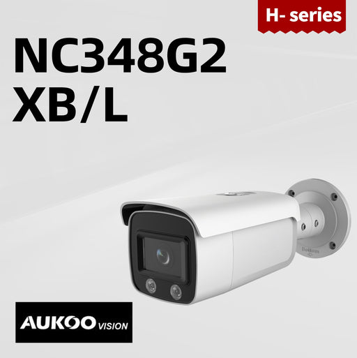 8MP Color24 Gen2 Fixed Bullet Network Camera NC348G2-XB/L - Aukoo Vision