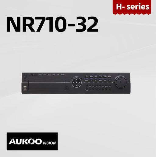 32 Channel 320/256Mbps 2LAN NVR NR710-32 - Aukoo Vision