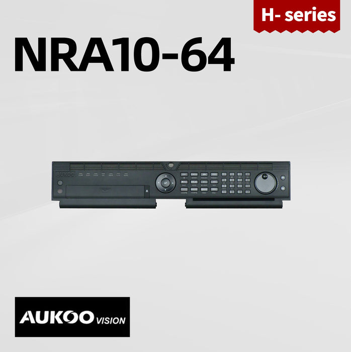 64 Channel 2LAN NVR (320/256Mbps) NRA10-64 - Aukoo Vision