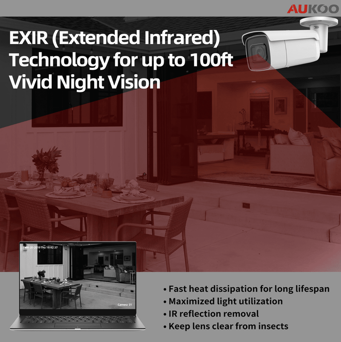 4MP Lite AI IR Vari-focal Bullet Network Camera DNC-741B