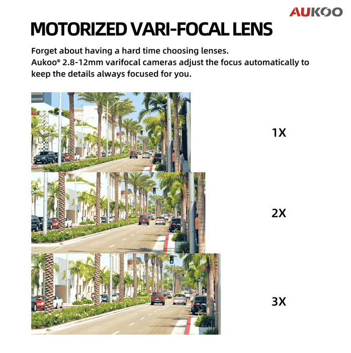 2MP License Plate Recognition DeepinView IP Bullet Camera NC612-VBZ/LPR - Aukoo Vision