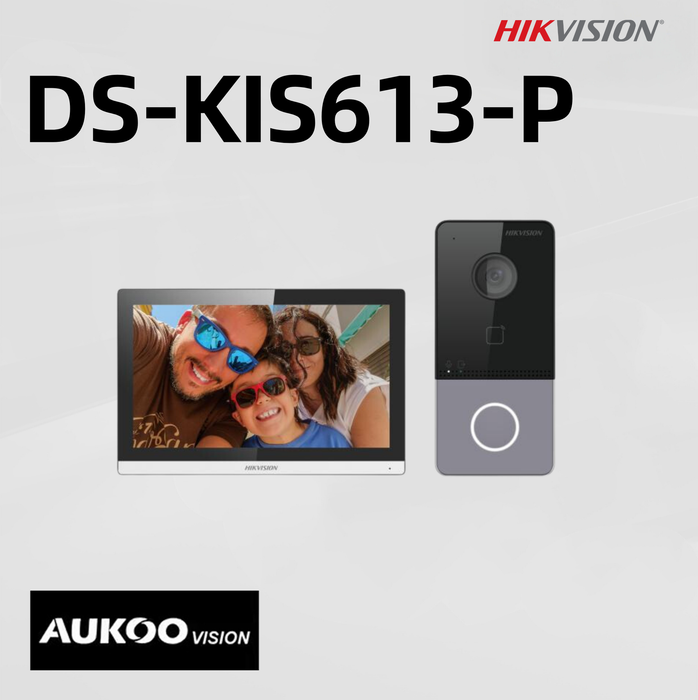 IP Video Indoor Station/Door Station Intercom Value Kit DS-KIS613-P