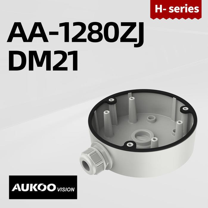 Junction box for Large Turret Camera(NC344-XD Series) DS-1280ZJ-DM21 - Aukoo Vision