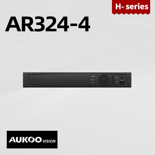 4 Channel 72Mbps DVR for 2MP TVI Camera AR324-4 - Aukoo Vision