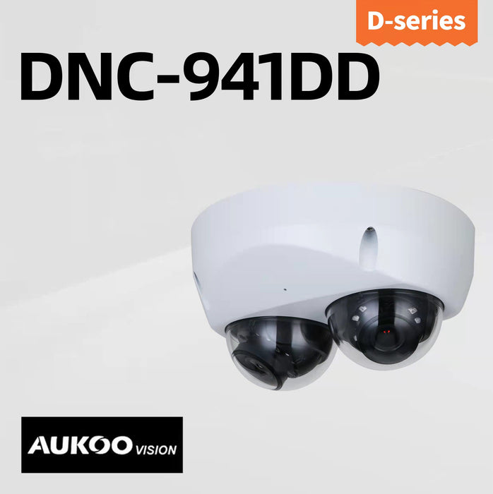 4MP Dual-Directional No-Splicing Pro AI Network Camera DNC-941DD