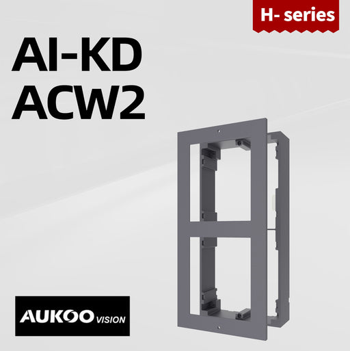Video Intercom 2 Module Surface Mounting Accessory DS-KD-ACW2 - Aukoo Vision