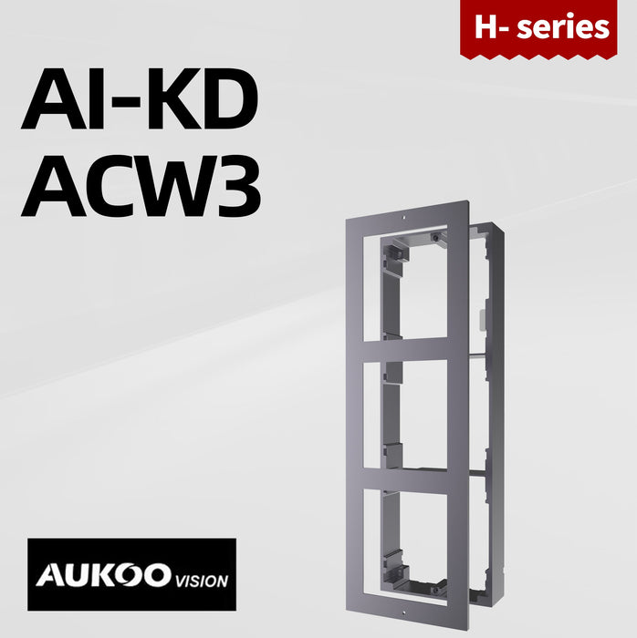 Video Intercom 3 Module Surface Mounting Accessory DS-KD-ACW3 - Aukoo Vision