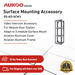 Video Intercom 3 Module Surface Mounting Accessory DS-KD-ACW3 - Aukoo Vision