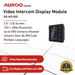 Video Intercom Display Module DS-KD-DIS - Aukoo Vision