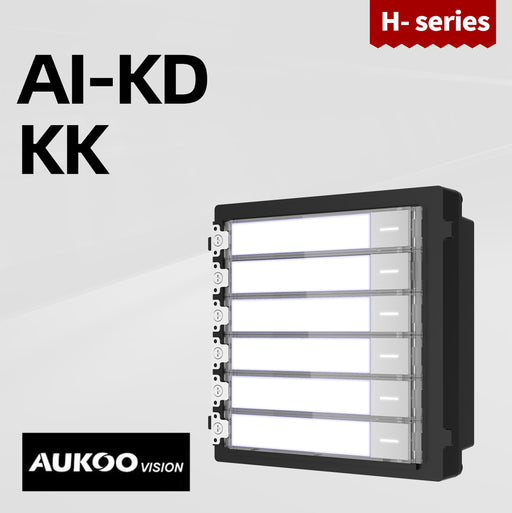 Video Intercom Nametag Module AK-KD-KK - Aukoo Technology