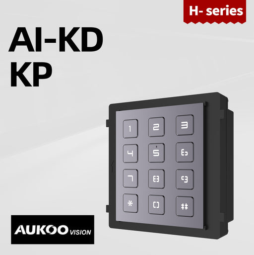 Video Intercom Keypad Module AK-KD-KP - Aukoo Technology