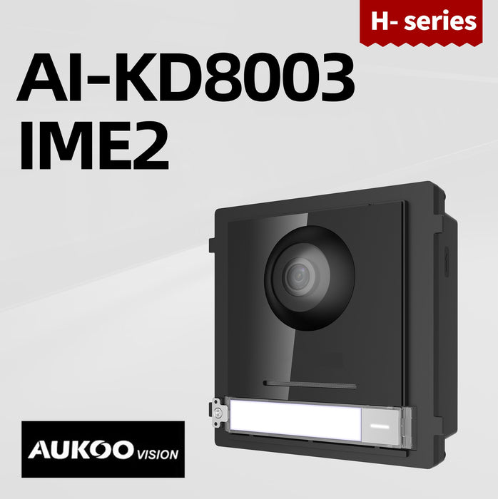 Video Intercom IP Module Door Station Main Unit AK-KD8003-IME2 - Aukoo Vision
