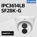 4MP Fixed Dome IPC3614LB-SF28(40)K-G - Aukoo Vision