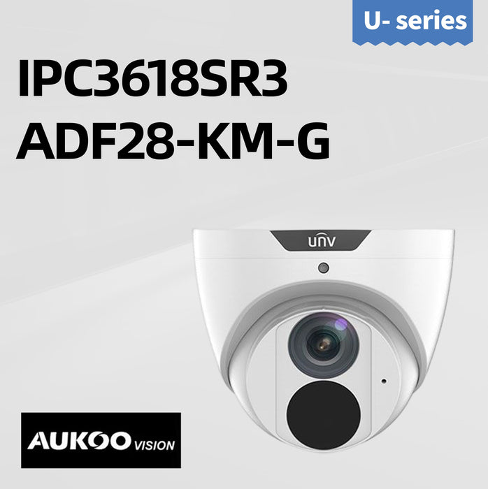 8MP Fixed Turret IPC3618SR3-ADF28KM-G - Aukoo Vision