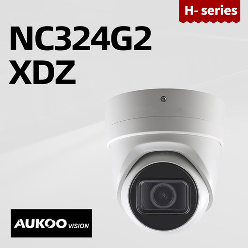 4MP Varifocal Turret Network Camera NC324G2-XDZ - Aukoo Vision