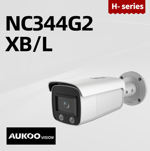 4MP Color24 Gen2 Fixed Bullet Network Camera NC344G2-XB/L - Aukoo Vision
