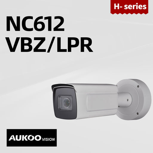 2MP License Plate Recognition DeepinView IP Bullet Camera NC612-VBZ/LPR - Aukoo Vision