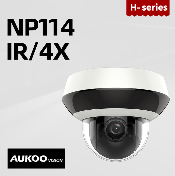 4MP 4X Network PTZ Camera NP114-IR/4X - Aukoo Vision