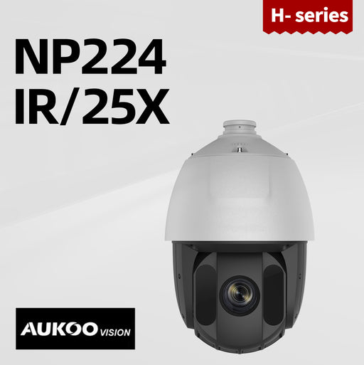 2MP 25X Network Speed Dome PTZ Camera NP224-IR/25X - Aukoo Vision