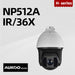 2MP 36X Network Speed Dome PTZ Camera NP512A-IR/36X - Aukoo Vision