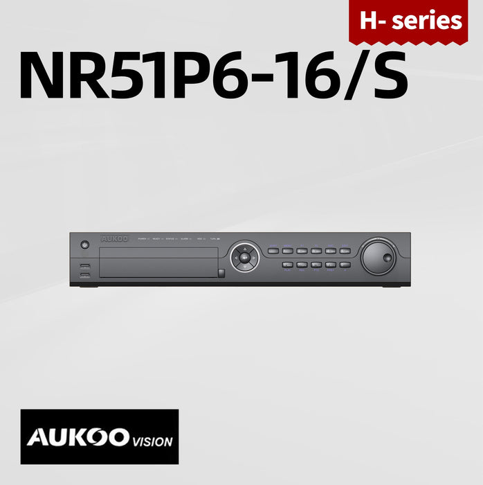 16 Channel AcuAlarm 16PoE NVR NR51P6-16/4S - Aukoo Vision