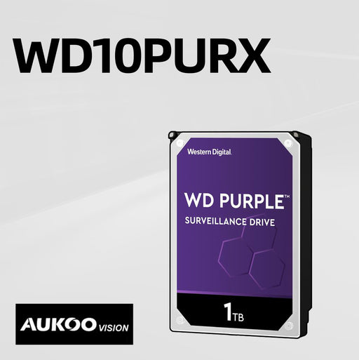 Western Digital Purple Surveillance Hard Drive 1To (WD10PURZ) - Dustin  Belgique